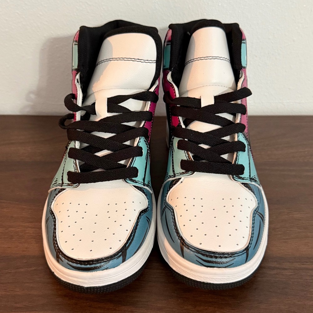 Unbranded Spirited Away High Top Sneakers Womens 5.5-6 / EU 36 Anime Haku NWOT